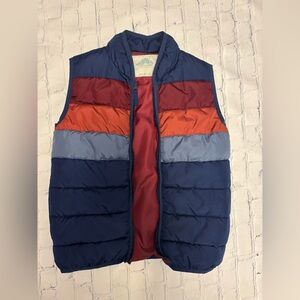 Boys Colorblock Puffer Vest